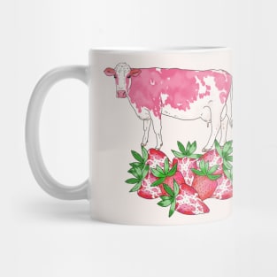 Strawberry Cow Mug